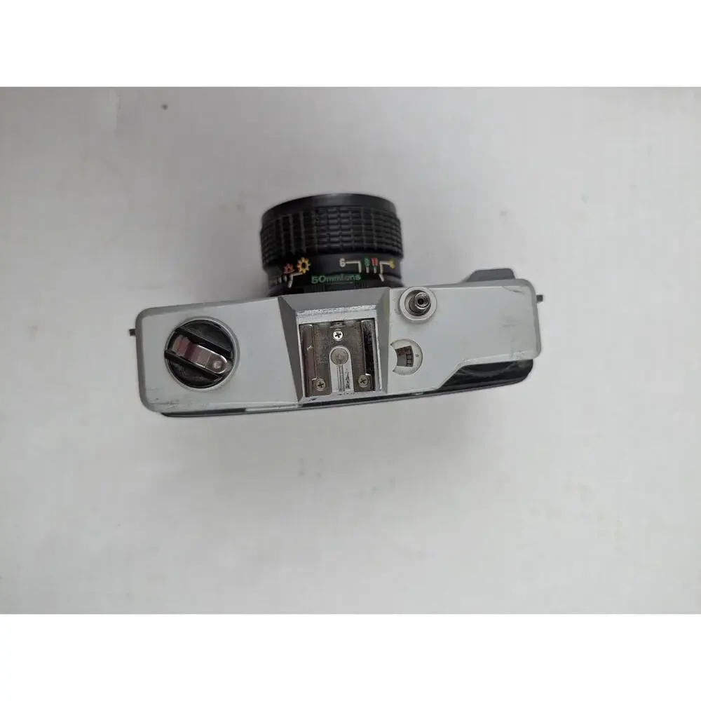 Vintage Capital MX-II 35mm Film Camera w/ Case Strap Cap Loaded Film Untested